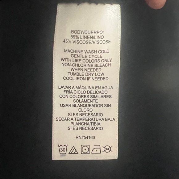 DKNY  Black Sleeveless Maxi Dress - Picture 4 of 4